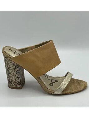 Sam Edelman Size 9.5 9.5M  Sandal Shoes Yoselin Mules Heels *